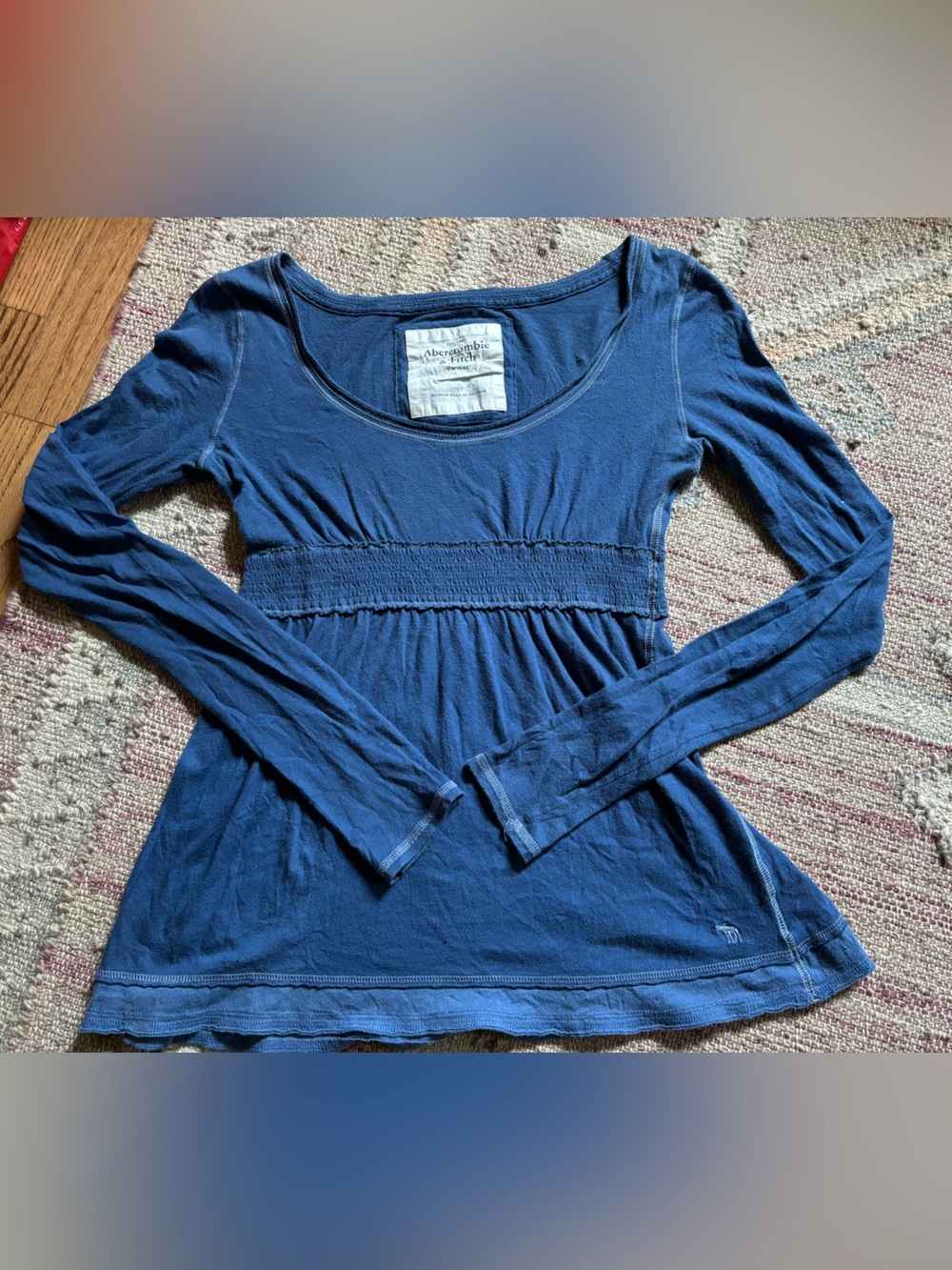 Abercrombie & Fitch vintage women’s long sleeve babydoll top